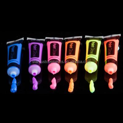 China Neon Glow Body Paint UV Neon Kids Face Wet Body Jelly Paint for sale