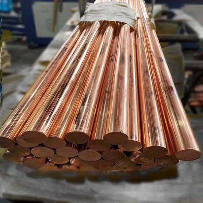 China Non Ferrous Metal Copper Round Rod C12200 C18980 C15715 Round Solid Bronze Brass Bar for sale