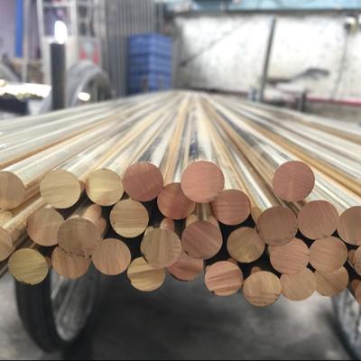 China 8mm 10mm Pure Copper Round Rod C2680 C7521 C5191 C1100 Good Electrical Conductivity zu verkaufen