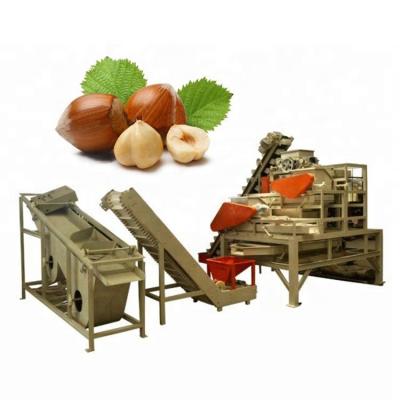 China Semi Automatic Snack Factory Price Maker New Cheap Almond Hazelnut Processing Equipment for sale