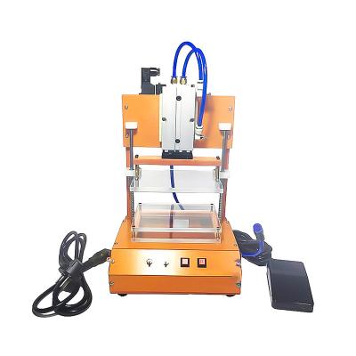 China Pneumatic PCBA Test Bench PCB Board Fixture Test Pin Bakelite Machine Frame 220*230*380MM for sale