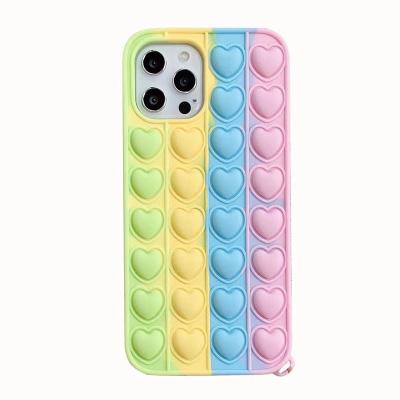 China Cute Mobile Noise 11promax 12mini 12 12pro 12promax Mobile Phone Case Cover Silicone Anti-fall New Hot Finger Restless For Iphonex Xr Xsmax for sale