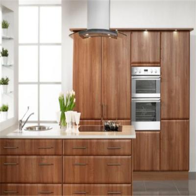 China Modern MDF Door UV Matte Color Moisture Proof Kitchen Storage Cabinets for sale