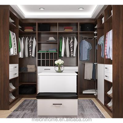 China (Size)Adjustable Modular Waterproof Cheap Plug & Play Walk In Closet Wardrobe With E1 for sale