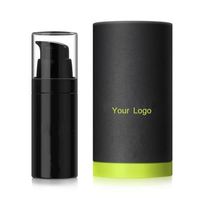 China Recyclable CBD Essential Oil Glass Bottle Customized Packaging Round Cylinder Tube Box With Logo for sale