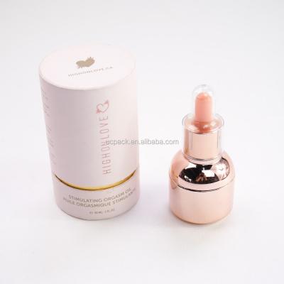 China Biodegradable private label storage box round shape empty cosmetic tube for sale