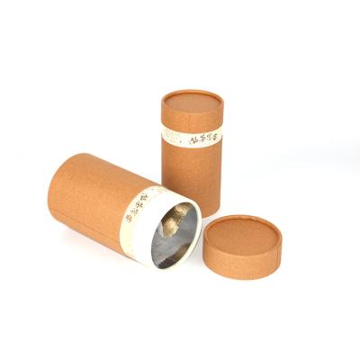 China Recycled materials cairtchlair feadan cylinder packaging custom paper cardboard round cardboard tube tea paper tube packaging for sale