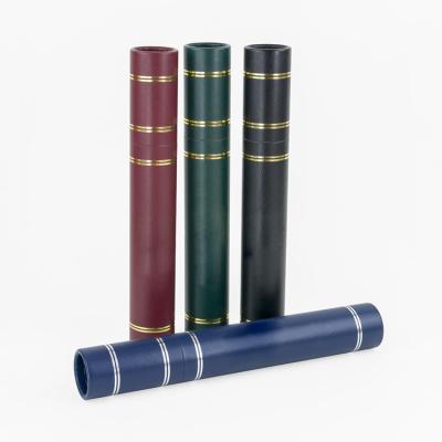 China 38 x 50mm Disposable Graduation Tube Ceremonies, Leather Certificate Tubes Supplies, Diploma Certificate Suppliers for sale