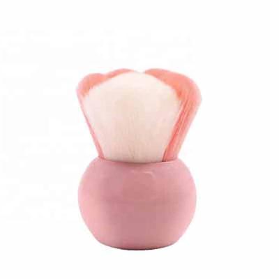 China Angular Blush Mini Lovely Cat's Paw Kabuki Makeup Brushes Beauty Creations Makeup for sale