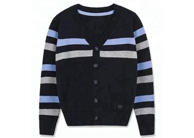 China Long Sleeve Knitting School Uniform Sweaters Cotton And Acrylic Material For Boys for sale