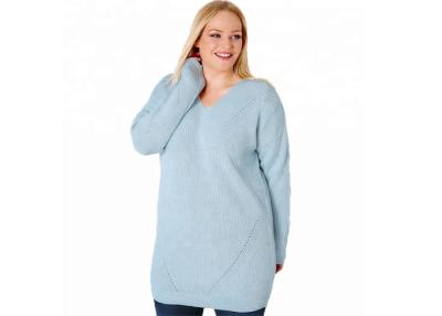 China Fashion Plus Size Womens Clothing , Plus Size Oversized Sweaters 12 Gauge for sale