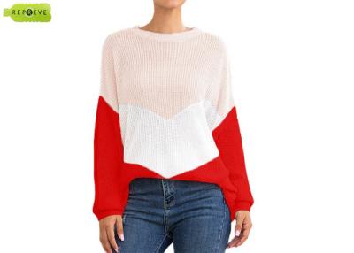 China Womens Loose Sweater Round Collar Sustainable Apparel for sale