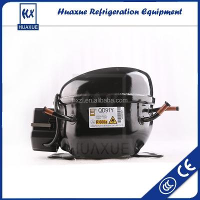 China Oil Free R600a Refrigerator Compressor QD91Y for sale