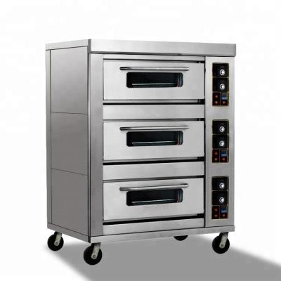 China Easy Operation 2 Decks Electric CE Approved Oven Horno Bakery Oven CE Certificated Bakery Oven for sale