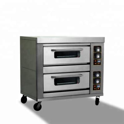 China Easy Operation 3 Decks 6 Trays Bakery Oven Philippines Sale Gas Pizza Oven For Bakery for sale