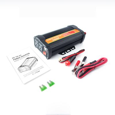 China AC 110v/230v 500w Aluminum Alloy Power Inverter DC 12v/24v Modified Sine Wave Inverter 500w Inverters Converters for sale