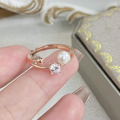 China CLASSIC S925 Sterling Silver Fashion Classic Hot selling Zircon Open Adjustable Factory Wholesale Jewelry for sale