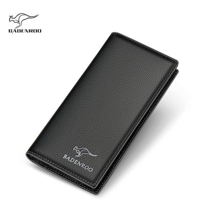 China Wholesale high quality custom made wallet genuine leather wallet waterproof long for men for sale