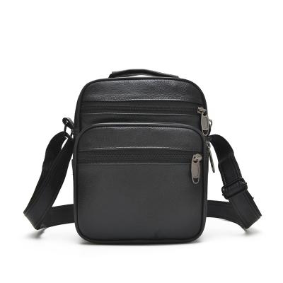 China High Quality Business Travel Leather Messenger Bags Men's Cross Body Shoulder Bag for sale