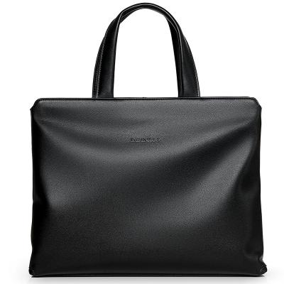 China Hot Selling High Quality Wholesale And Customize Soft PU Leather Briefcase For Men for sale