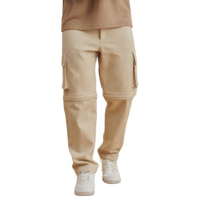 China Anti-wrinkle flare custom jins baggy men's work rocket sweat outdoor stacked cargo pants for sale