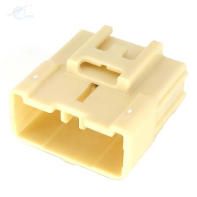 China White Automotive 14 PIN Male Automotive Wire To Wire Connectors 6249-1265 for sale