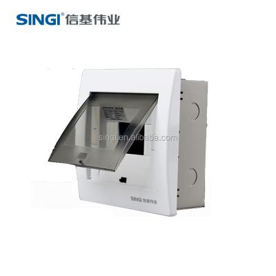 China Cold Rolled Steel 6 Ways Electrical Distribution Box Plastic Box GNB Transparent Power Distribution Box Size for sale