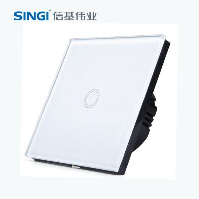 China Smart Home WIFI Control WIFI Wall Switch and Socket Touch Screen Switch for sale