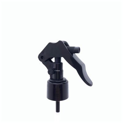 China 24/410 Non Refillable Customized Black Plastic PP Pump Trigger Pumps Mini Atomizer Hand Pump Sprayer for sale