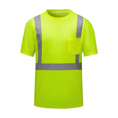 China Custom High Visibility High Visibility Logo T Shirts With Advertising for sale