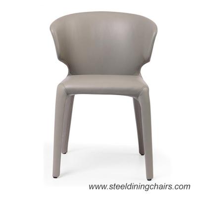 Chine Métal 6KG d'ISO9001 1.5MM dinant des chaises avec les sièges tapissés à vendre