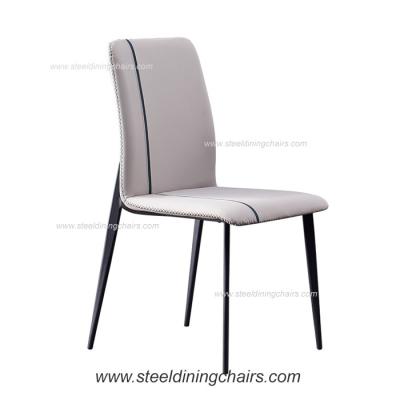 Chine Cadre en acier minimaliste de luxe de retour 50cm 90cm de Chambre du fer dinant des chaises à vendre