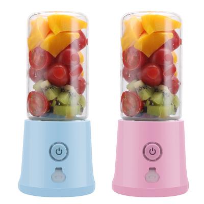 China USB Six Blades Fruit Juicer Outdoor Portable Rechargeable Food Grade Glass Cups For Juice/Ice/Crushed Smoothies And Shakes for sale