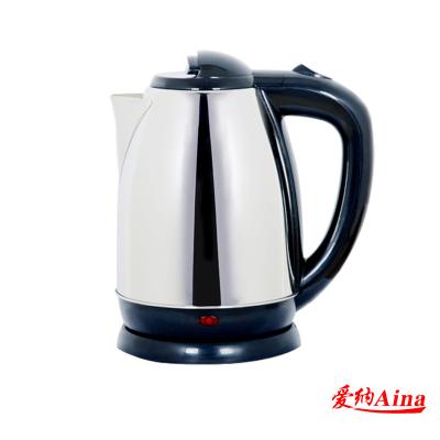 China 360 Degree Rotating Base 220V 1.5L 1.8L 2.0L Kitchen Appliances Stainless Steel Electric Kettle for sale