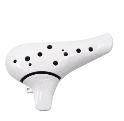 China Wholesale ceramic top grade more hole ceramic ocarina professional beginner playing musical instrument meideal for sale