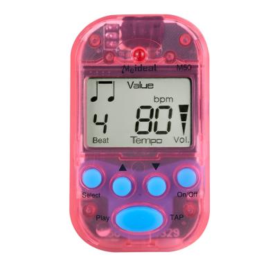 China Wholesale cute good style mini plastic metronome electronic musical instrument for sale meideal for sale