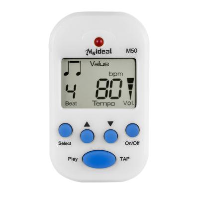 China Meideal Fashion Top Mini Piano Metronome Plastic Violin Electronic Metronome Durable Digital Metronome for sale