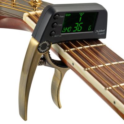 China High Quality GUITAR Clip On Capo Tuner For OEM Meideal Custom TC20 Bass Ukulele Violin Banjo Mandolin Deluxe Guitar for sale