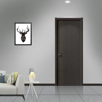 China Simple and generous wooden door invisible door composed of sound insulation for sale