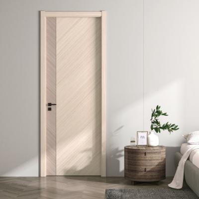 China Simple and generous wooden door invisible door composed of sound insulation for sale