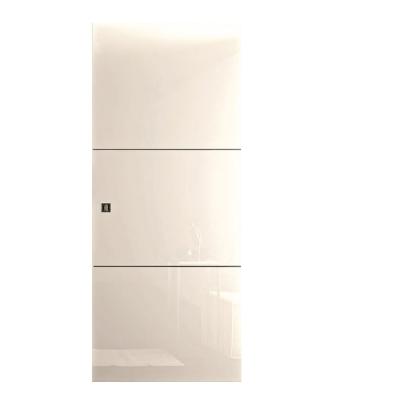 China Modern Durable Using Hdf Frameless Invisible Flush Hidden Barn Doors Peel White Main Hidden Door for sale