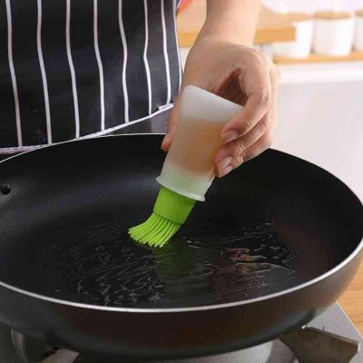 China Household Oil Stocked BBQ Cooking Tools - Silicone Bottle Brush For BBQ for sale