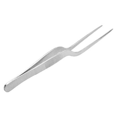 China Stocked Stainless Steel BBQ Tongs Cut - Food , Meat Tweezers Kitchen Tool for sale