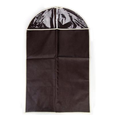 China Clothes Cover Suit Cover Foldable Nonwoven Dustproof Garment Bag For Long Dress for sale