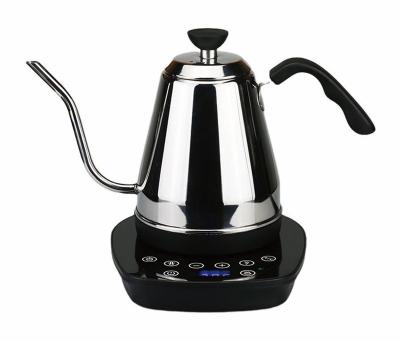 China 360 Degree Gooseneck Rotation Electric Programmable Multi-Use Base PD1698 Electric Coffee Kettle for sale