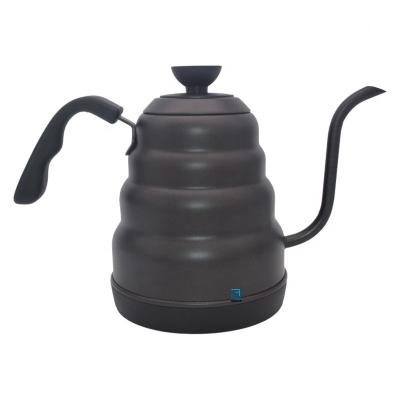 China 0.6 Rotation Base, 360 Degree Electric Kettle 600ml Gooseneck Samovar Tea Sleek Maker Gooseneck Electric Kettle For Hotel Home Appliance for sale