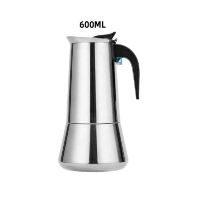 China Viable Mocha Pot Espresso Coffee Maker Mocha Pot Gift Stainless Steel Mocha Pot for sale