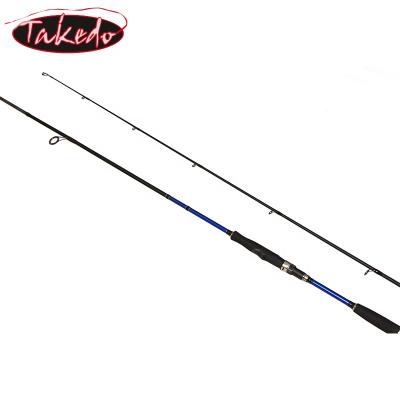 China High Carbon 2 Section Carbon TAKEDO 702MH Saltwater Fishing Tackle Spinning Rod For Sea Bass Fishing Equipment for sale