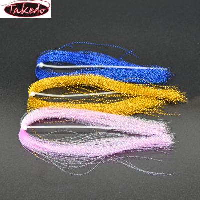 China TAKEDO YC03S Sink Tip Float Marker 30cm 150 Root Bag Crystal Flash String Jig Hook Flashing Line Tying Tackle Fishing Line Shinning Lure Tackle for sale