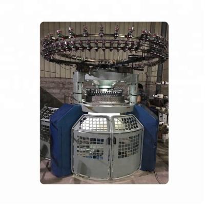 中国 Double Jersey High Speed Circular Knitting Machine For Cotton Knitted Fabric Curtain Fabric 販売のため